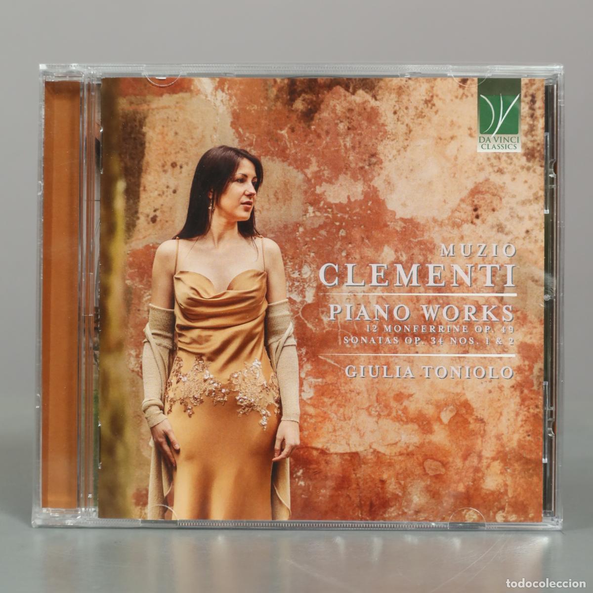 CDs de m&uacute;sica: CD. Muzio Clementi: Piano Works - Giulia Toniolo . PRECINTADO