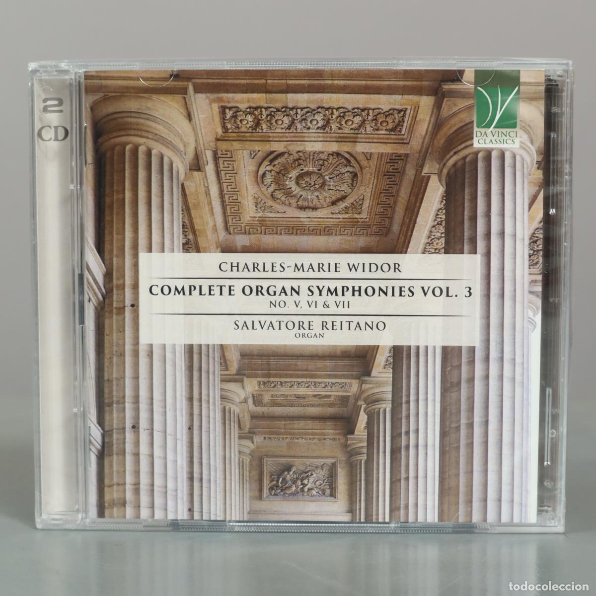 CDs de m&uacute;sica: CD. Charles-Marie Widor: Complete Organ Symphonies Vol. 3 - Salvatore Reitano . PRECINTADO