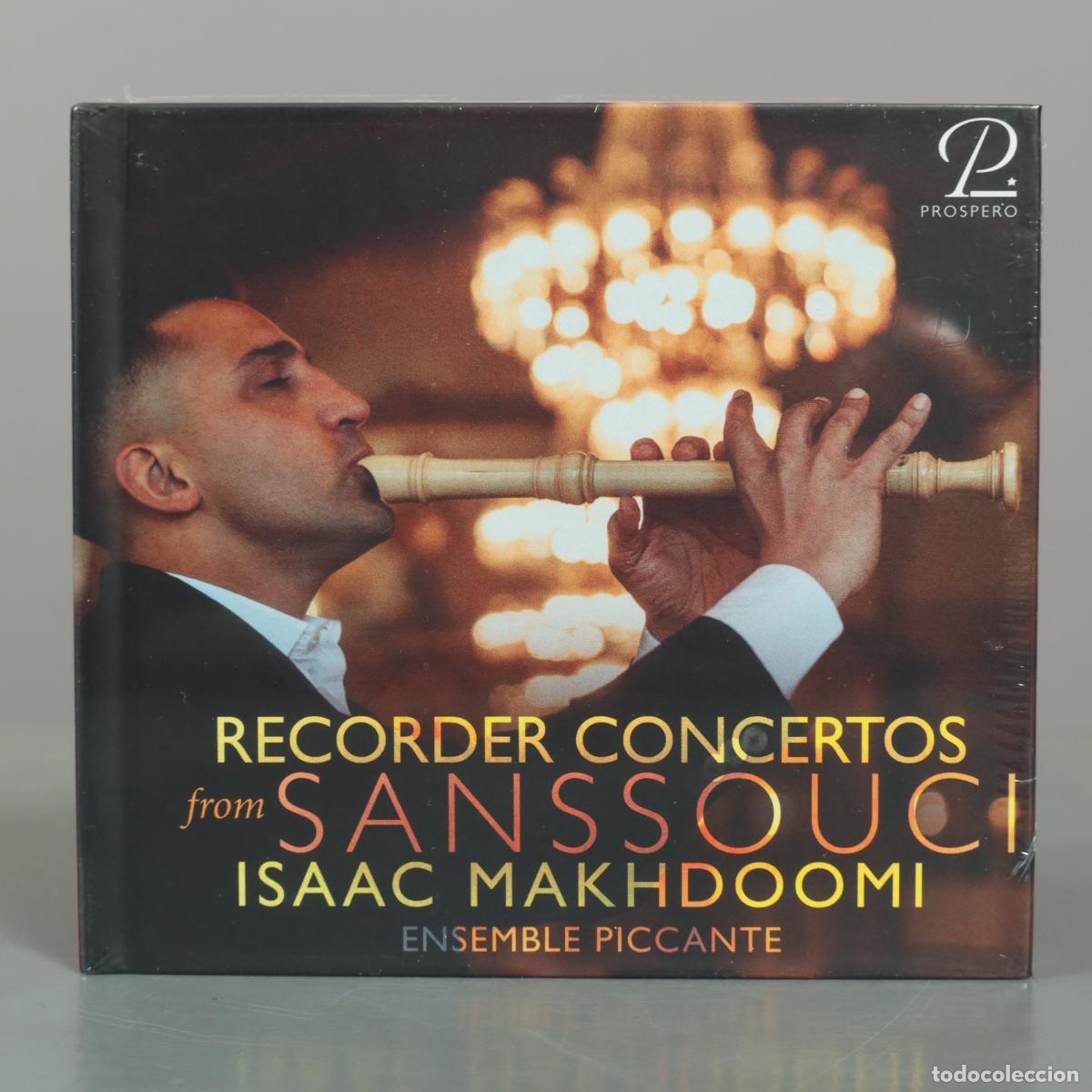 CDs de m&uacute;sica: CD. Recorder Concertos from Sanssouci - Isaac Makhdoomi, Ensemble Piccante . PRECINTADO