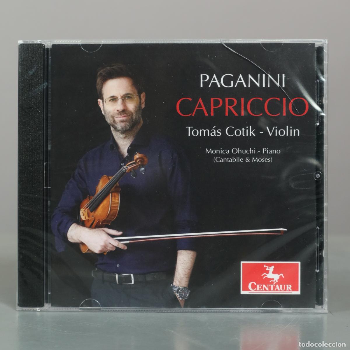 CDs de m&uacute;sica: CD. Paganini: Capriccio - Tom&aacute;s Cotik, Monica Ohuchi . PRECINTADO
