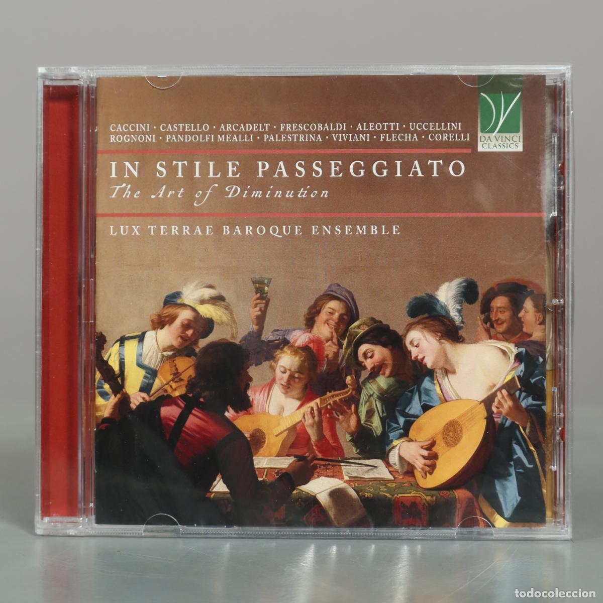 CDs de m&uacute;sica: CD. In stile passeggiato: The Art of Diminution . PRECINTADO