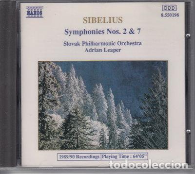CDs de m&uacute;sica: Symphonies Nos. 2 & 7- 4891030501980