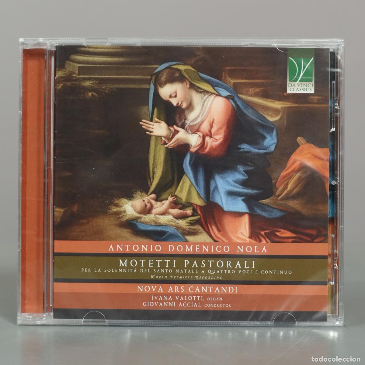 CDs de m&uacute;sica: CD. Nola: Motetti Pastorali per la solennit&agrave; del Santo Natale - Nova Ars Cantandi, . PRECINTADO