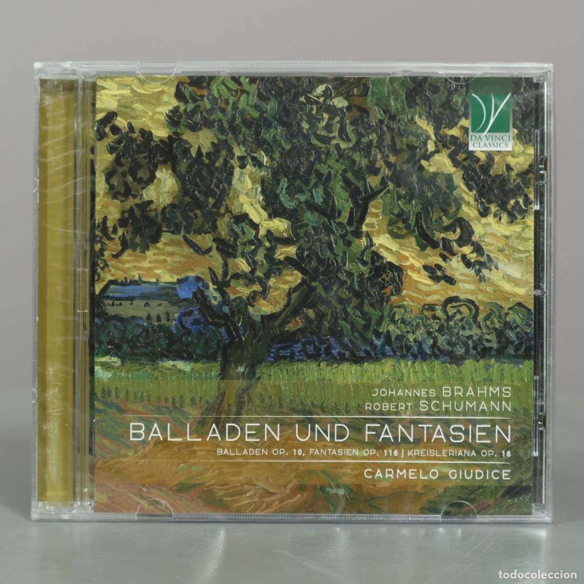 CDs de m&uacute;sica: CD. Brahms, Schumann: Balladen und Fantasien - Carmelo Giudice . PRECINTADO