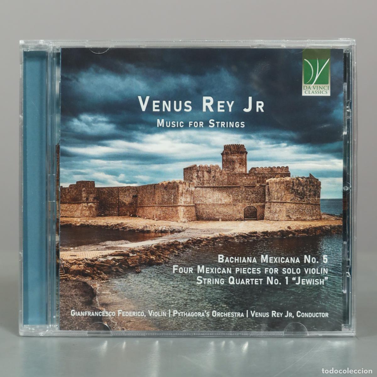 CDs de m&uacute;sica: CD. Venus Rey Jr: Music for Strings - Gianfrancesco Federico, Pythagora's Orchestra, . PRECINTADO