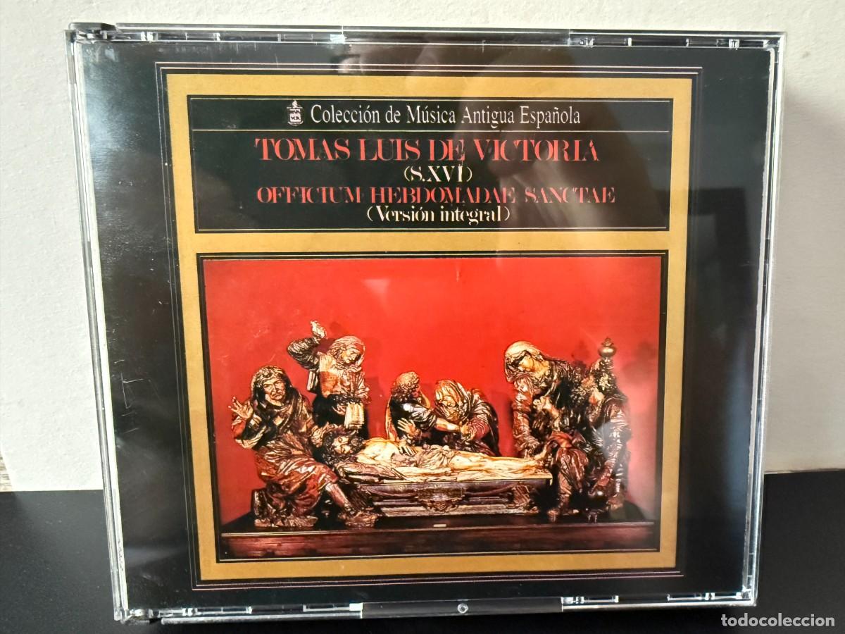 CDs de m&uacute;sica: Tom&aacute;s Luis De Victoria - Officium Hebdomadae Sanctae (Versi&oacute;n Integral) (2xCD)