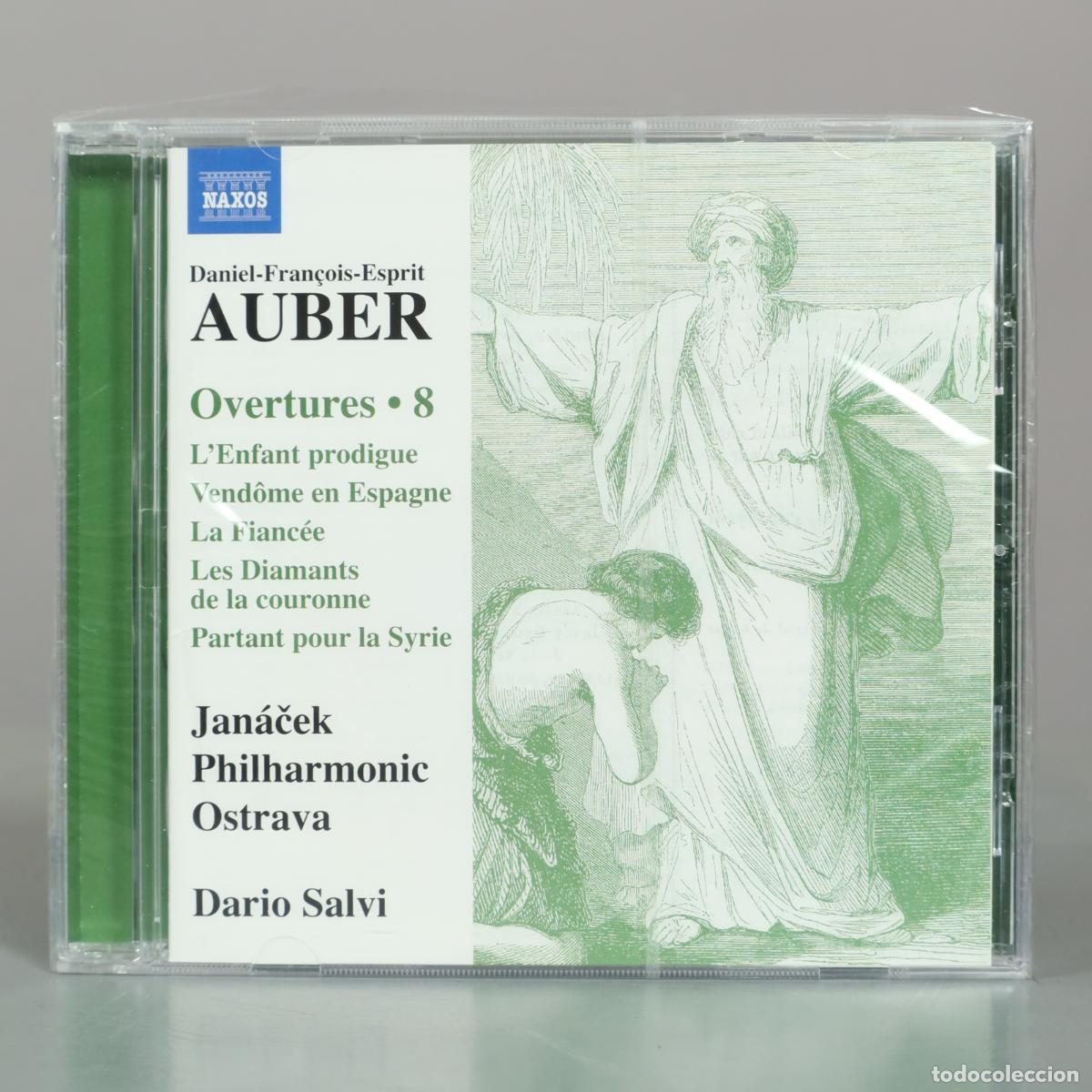 CDs de m&uacute;sica: CD. Daniel-Fran&ccedil;ois-Esprit Auber: Overtures, Vol. 8 - Jan&aacute;ček Philharmonic Ostrava, . PRECINTADO