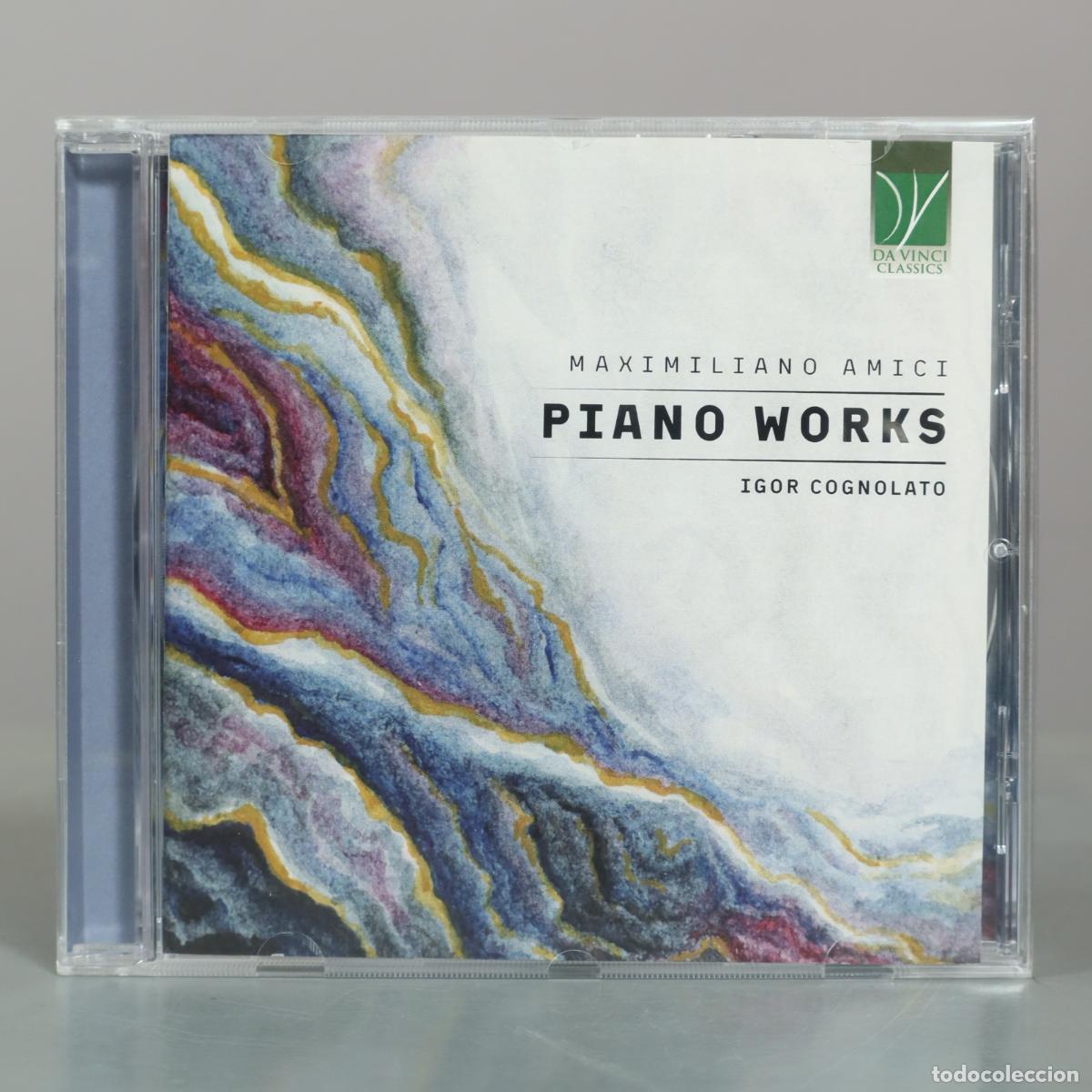 CDs de m&uacute;sica: CD. Piano Works - Maximiliano Amici, Igor Cognolato . PRECINTADO