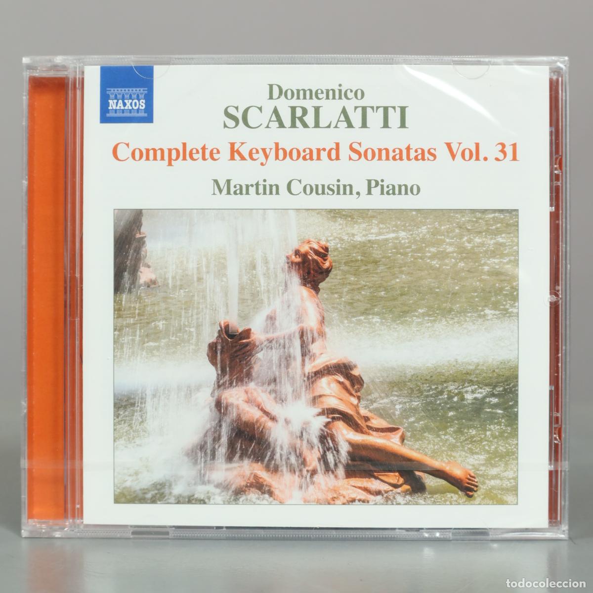 CDs de m&uacute;sica: CD. Domenico Scarlatti: Complete Keyboard Sonatas Vol. 31 - Martin Cousin . PRECINTADO