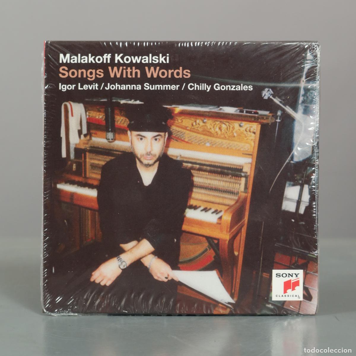 CDs de m&uacute;sica: CD. Songs With Words - Malakoff Kowalski, Igor Levit, Johanna Summer, Chilly Gonzales . PRECINTADO