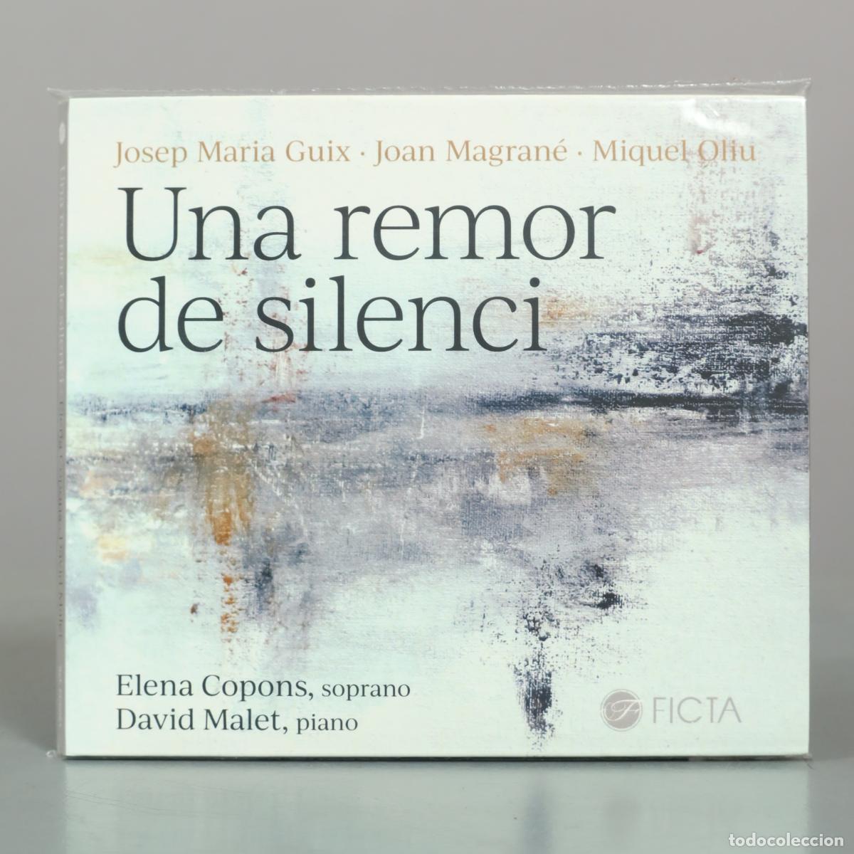 CDs de m&uacute;sica: CD. Una remor de silenci - Josep Maria Guix, Joan Magran&eacute;, Miquel Oliu, Elena Copons, . PRECINTADO