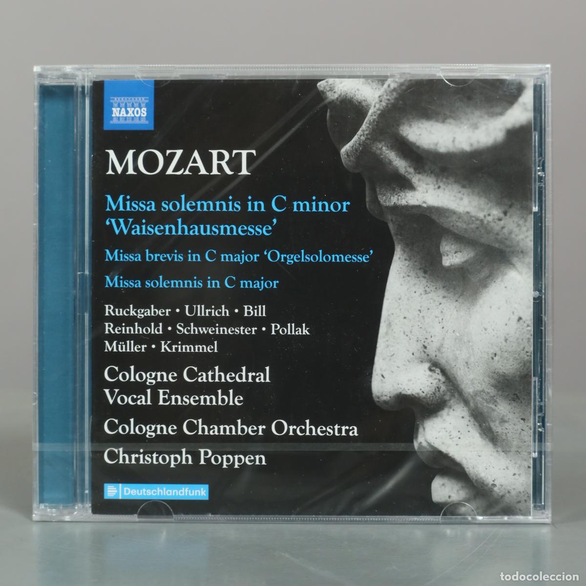 CDs de m&uacute;sica: CD. Mozart: Complete Masses Vol. 5 (Missa solemnis, K. 139 'Waisenhausmesse' / Missa . PRECINTADO