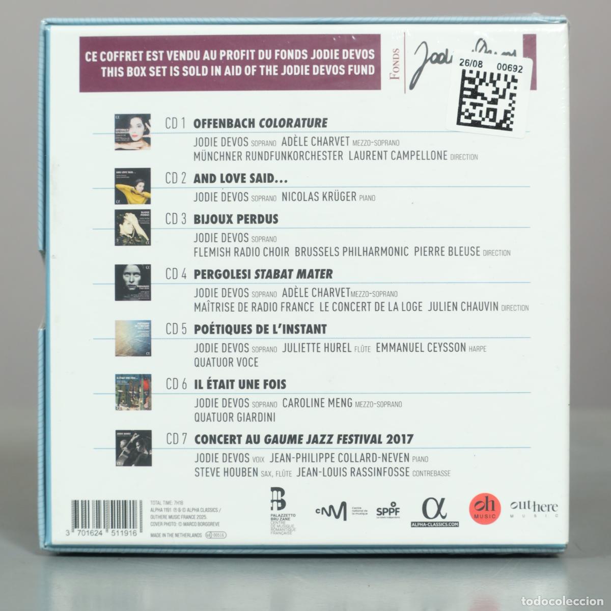 CDs de m&uacute;sica: CD. Hommage &agrave; Jodie Devos . PRECINTADO - Foto 2