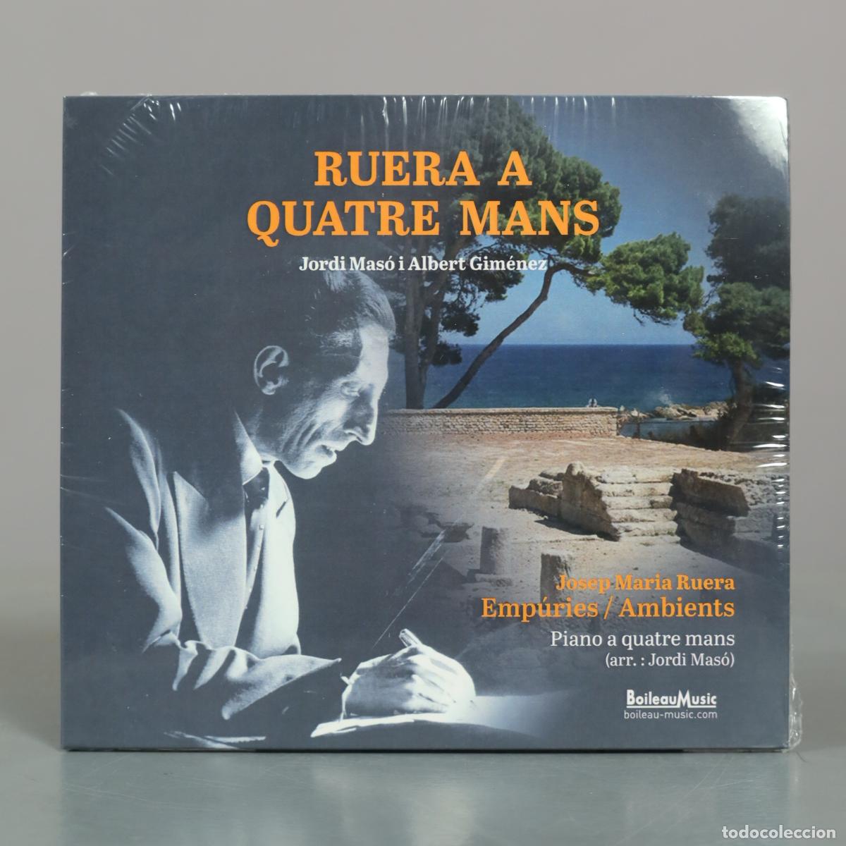 CDs de m&uacute;sica: CD. Ruera a quatre mans - Josep Maria Ruera - Jordi Mas&oacute;, Albert Gim&eacute;nez . PRECINTADO
