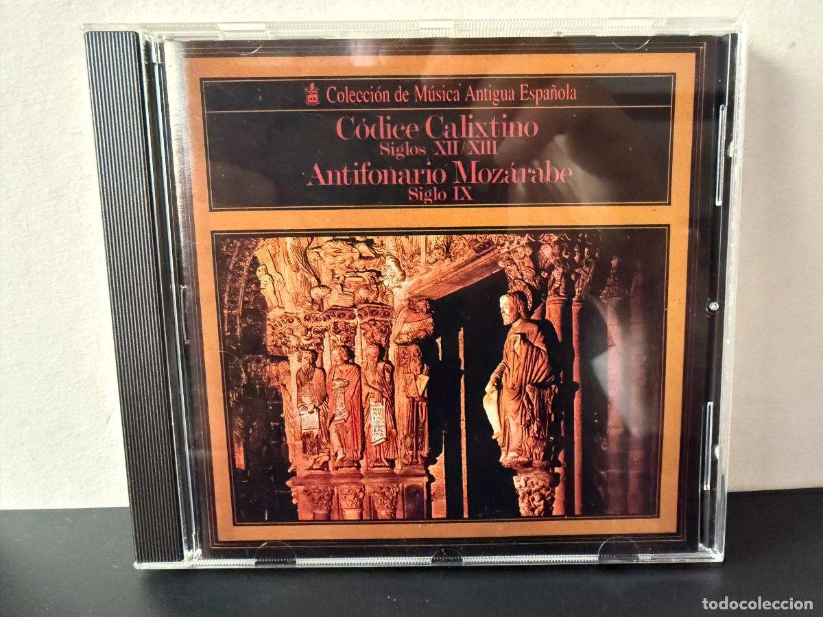 CDs de m&uacute;sica: C&oacute;dice Calixtino (Siglos XII-XIII) - Antifonario Moz&aacute;rabe (Siglo IX) (CD)
