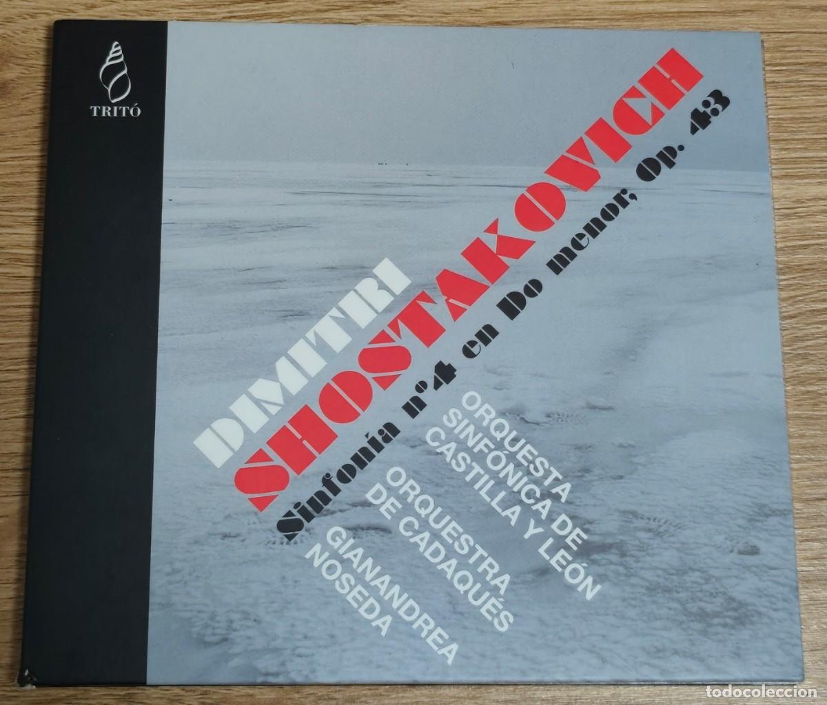 CDs de m&uacute;sica: CD: DIMITRI SHOSTAKOVICH (SINFON&Iacute;A N&ordm; 4 EN DO MENOR: OP. 43 &middot; DIRECTOR: GIANANDREA NOSEDA)