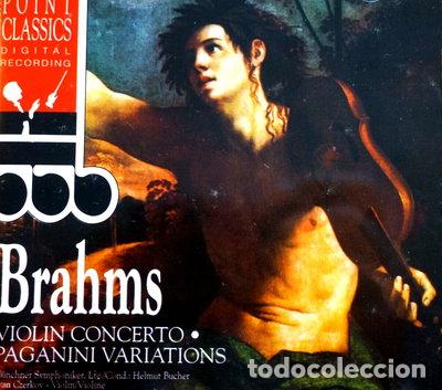 CDs de m&uacute;sica: Brahms: Violin Concerto, Paganini Variations- 0027726715520
