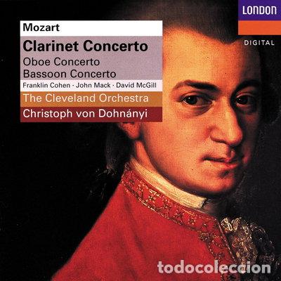 CDs de m&uacute;sica: Mozart: Clarinet Concerto, Oboe Concerto, Bassoon Concerto- 0028944317626
