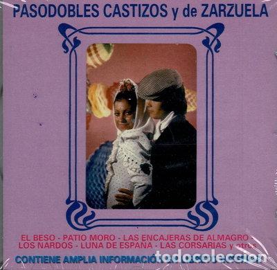 CD de M&uacute;sica: Pasodobles castizos y de zarzuela- 8429965008289