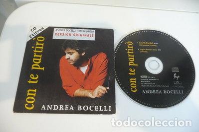 CDs de m&uacute;sica: Con te partir&ograve;- 0731457313626