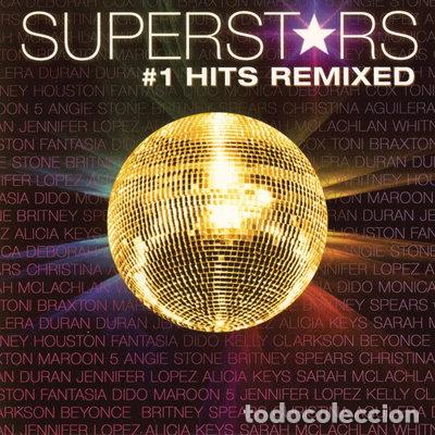 CDs de m&uacute;sica: Superstars #1 Hits Remixed- 0828766728828