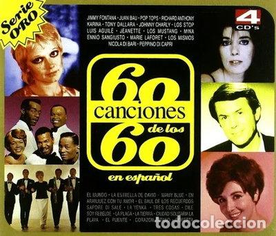 CDs de m&uacute;sica: 60 Canciones De Los A&ntilde;os 60- 8423646325566