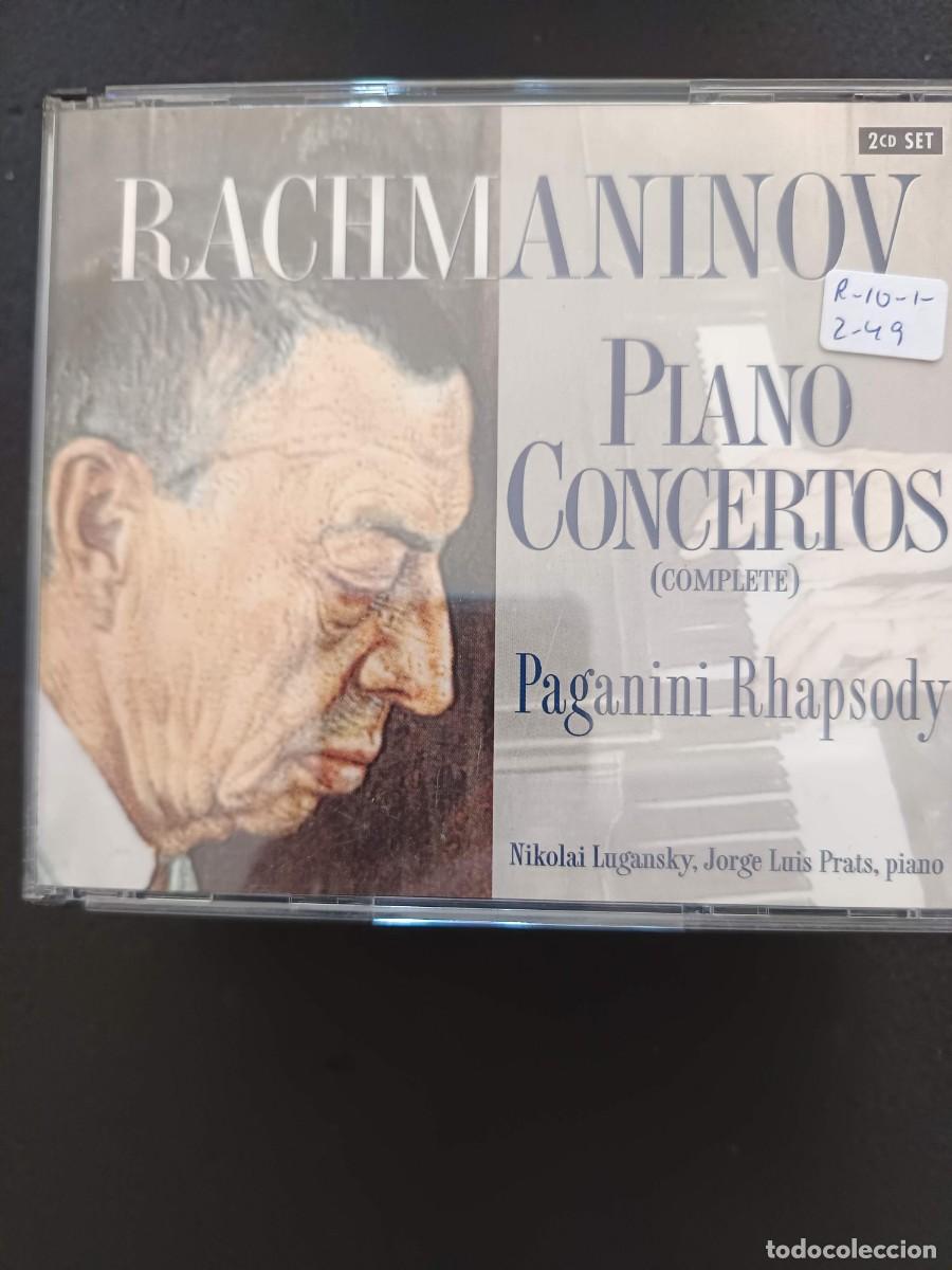 CDs de m&uacute;sica: 2CD. RACHMANINOV: PIANO CONCERTOS (COMPLETE) / PAGANINI RHAPSODY. DIR: ENRIQUE BATIZ. P&Igrave;ANO: NIKOLAI