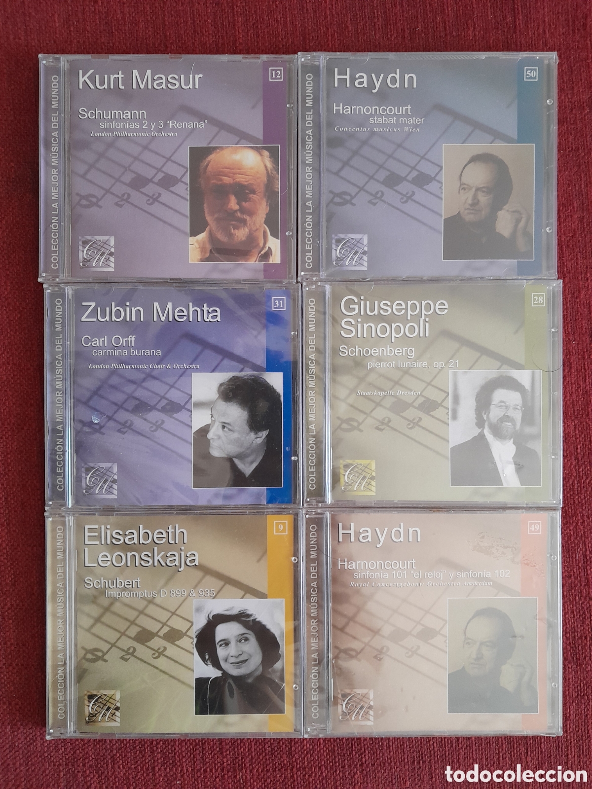 CDs de m&uacute;sica: -6 CDs M&uacute;sica Cl&aacute;sica Nuevos