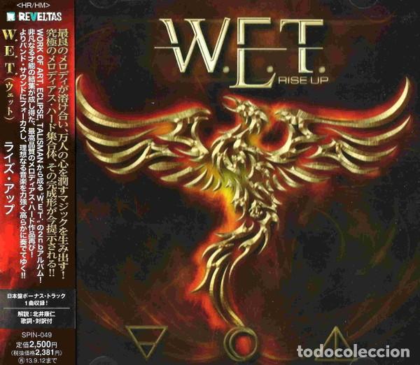 CDs de m&uacute;sica: W.E.T (Rise Up) japan edition