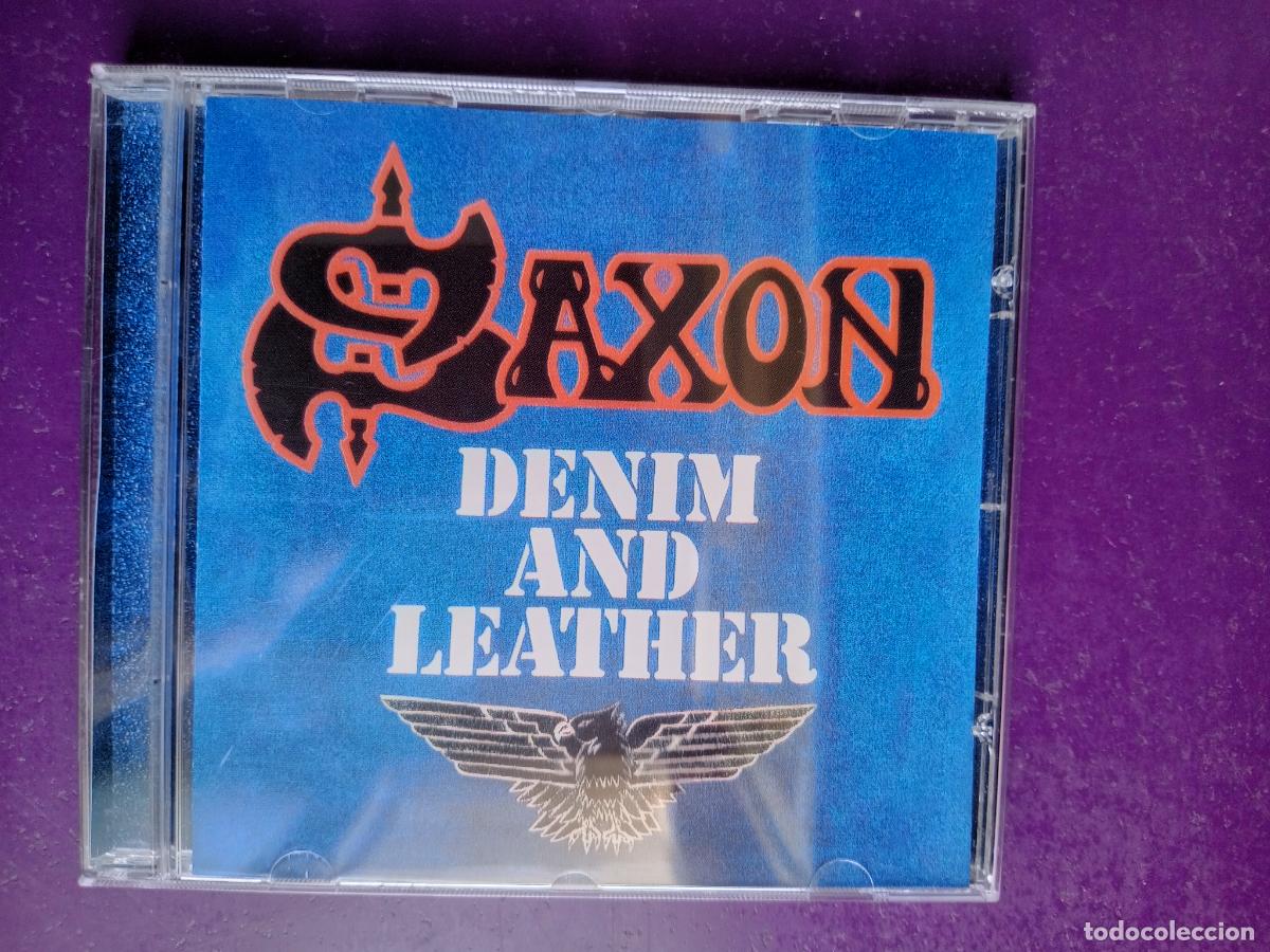 CDs de m&uacute;sica: Saxon - Denim And Leather - CD DISKY 1996 - HEAVY METAL CLASICO 80'S - SIN USO