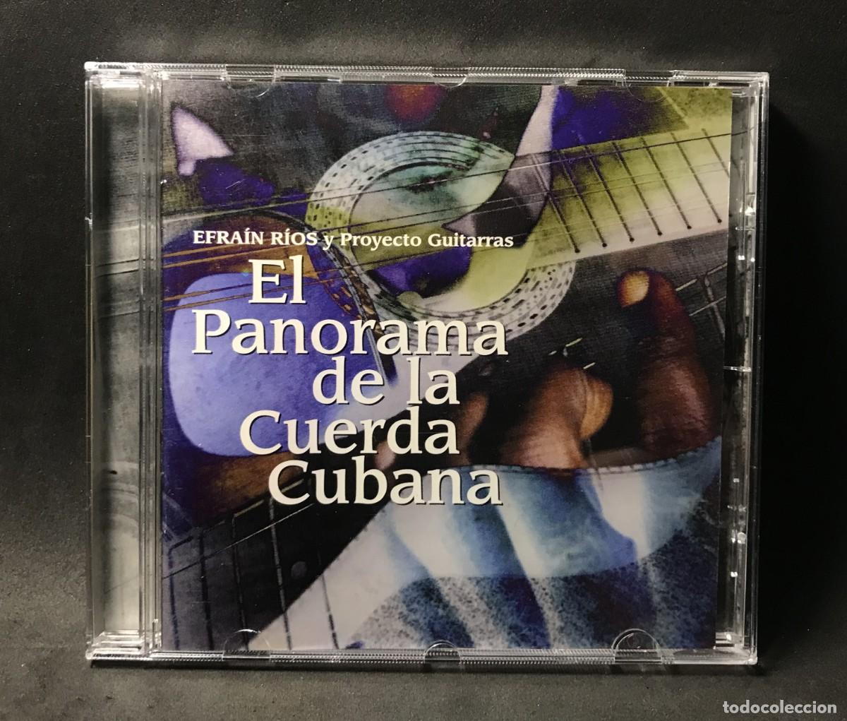 CDs de m&uacute;sica: Efra&iacute;n R&iacute;os Y Proyecto Guitarras &ndash; El Panorama De La Cuerda Cubana (ED.JAPONESA- CD - Disco Caramba
