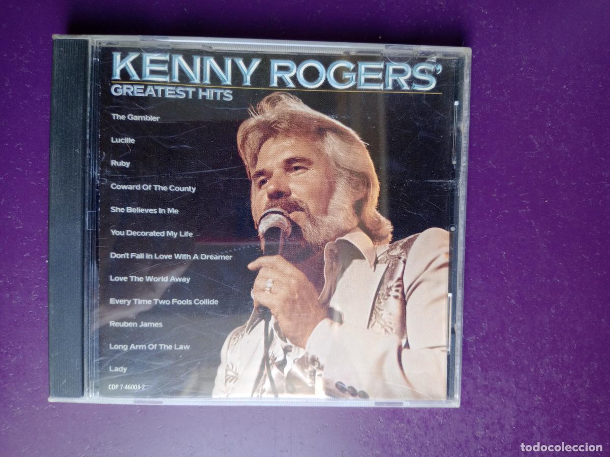 CDs de m&uacute;sica: Kenny Rogers Greatest Hits - CD LIBERTY 198? - COUNTRY ROCK AMERICANA - SIN APENAS USO