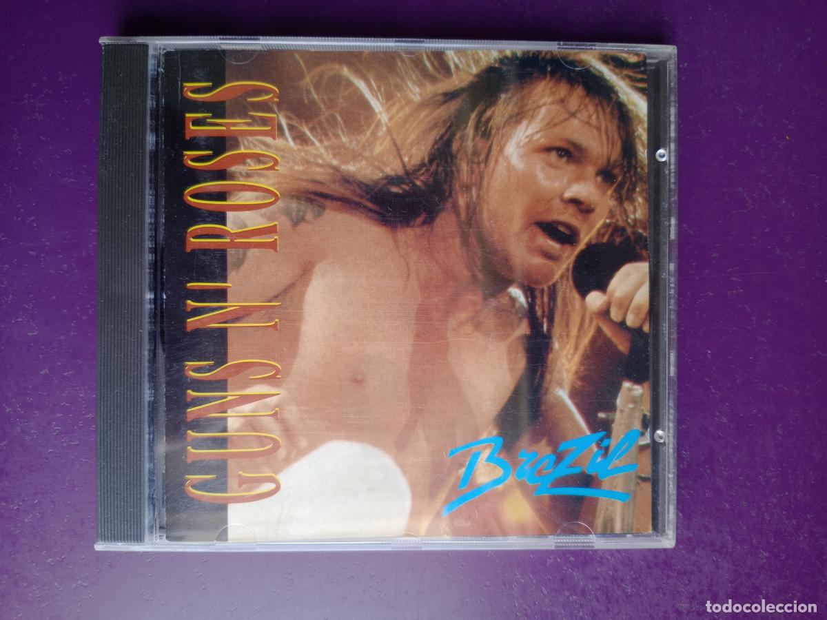 CDs de m&uacute;sica: Guns N' Roses &ndash; Brazil - CD RED PHANTOM 1991 - HARD ROCK - MUY POCO USO - EDICION NO OFICIAL