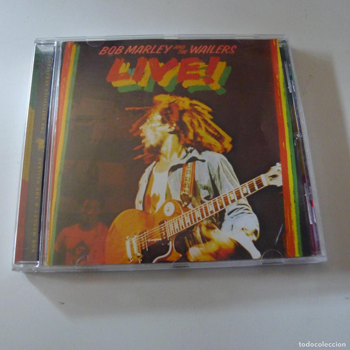 CDs de m&uacute;sica: Bob Marley & The Wailers &ndash; Live! CD