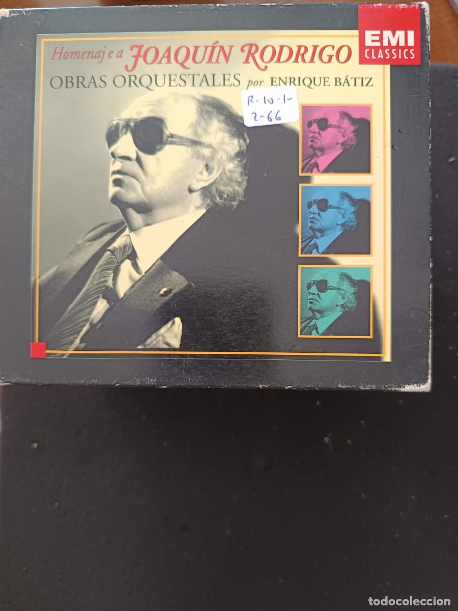 CDs de m&uacute;sica: 6 CD. HOMENAJE A JOAQU&Iacute;N RODRIGO. OBRAS ORQUESTALES POR ENRIQUE BATIZ.