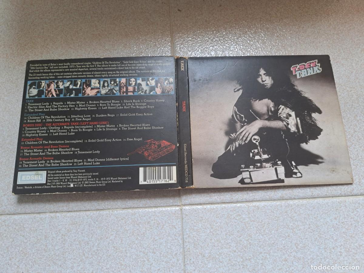 CDs de m&uacute;sica: T.REX - 2 CD - TANX - EDSEL RECORDS 2017 - 43 CANCIONES - MARC BOLAN