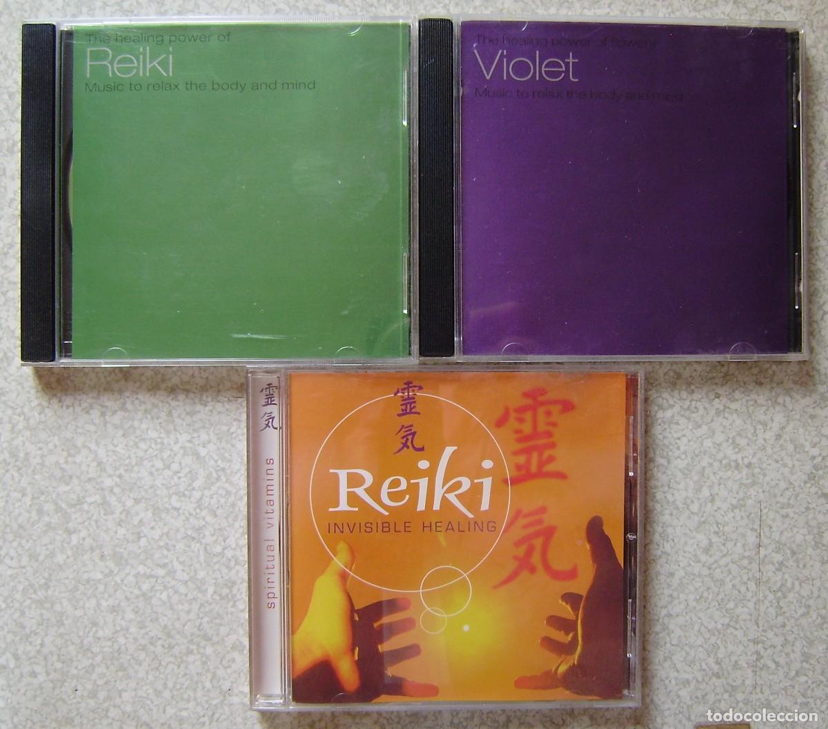 CDs de m&uacute;sica: REIKI.LOTE RELAJACION...3 CD&acute;S