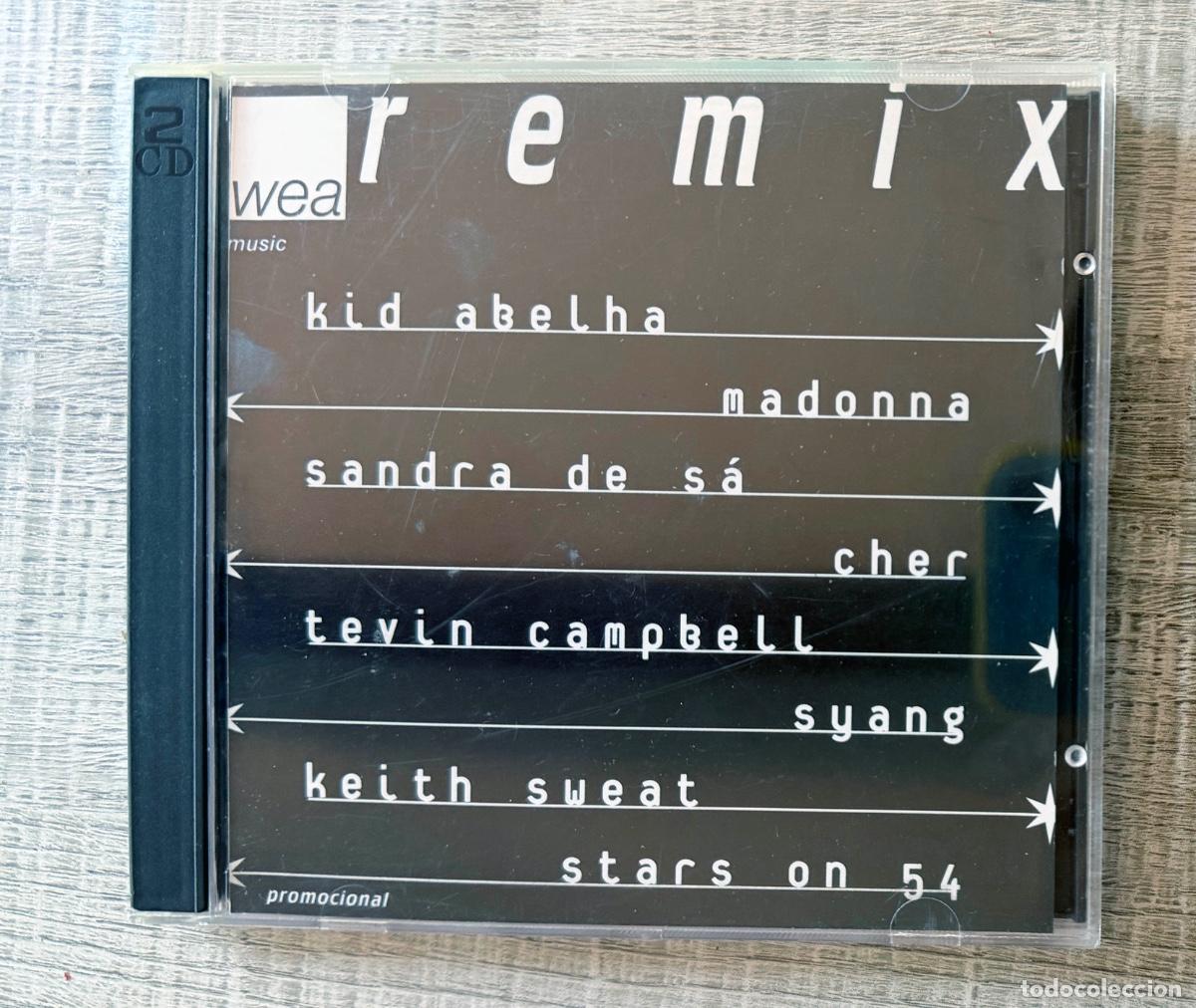 CDs de m&uacute;sica: WEA Remix *2 - CDWP00699 - CD Promo WEA Brasil (incl. Madonna)