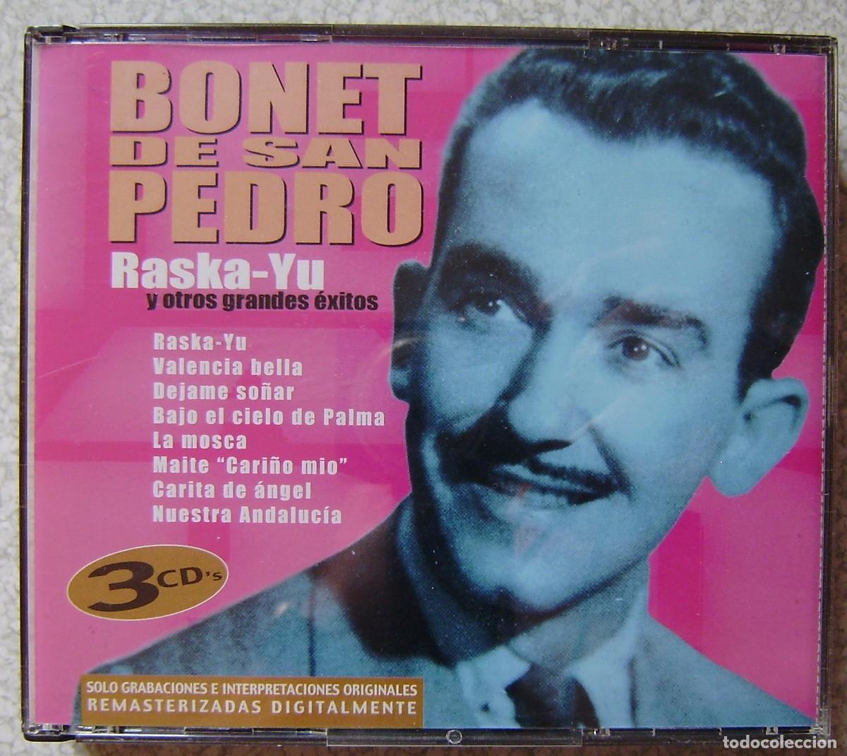 CDs de m&uacute;sica: BONET DE SAN PEDRO.GANDES EXITOS...3 CD&acute;S