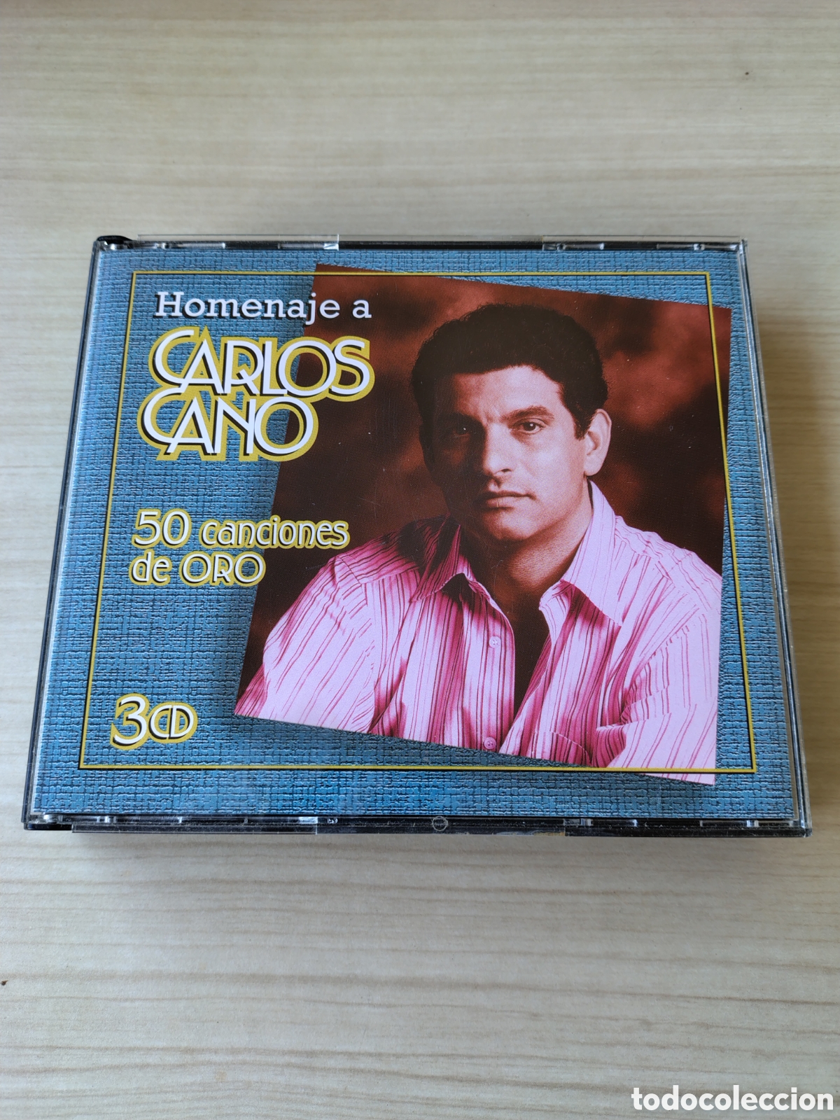 CDs de m&uacute;sica: CARLOS CANO Homenaje 50 Canciones de Oro 3CD LIBRETO 32 PAGINAS ( 2005 SONY COLUMBIA)