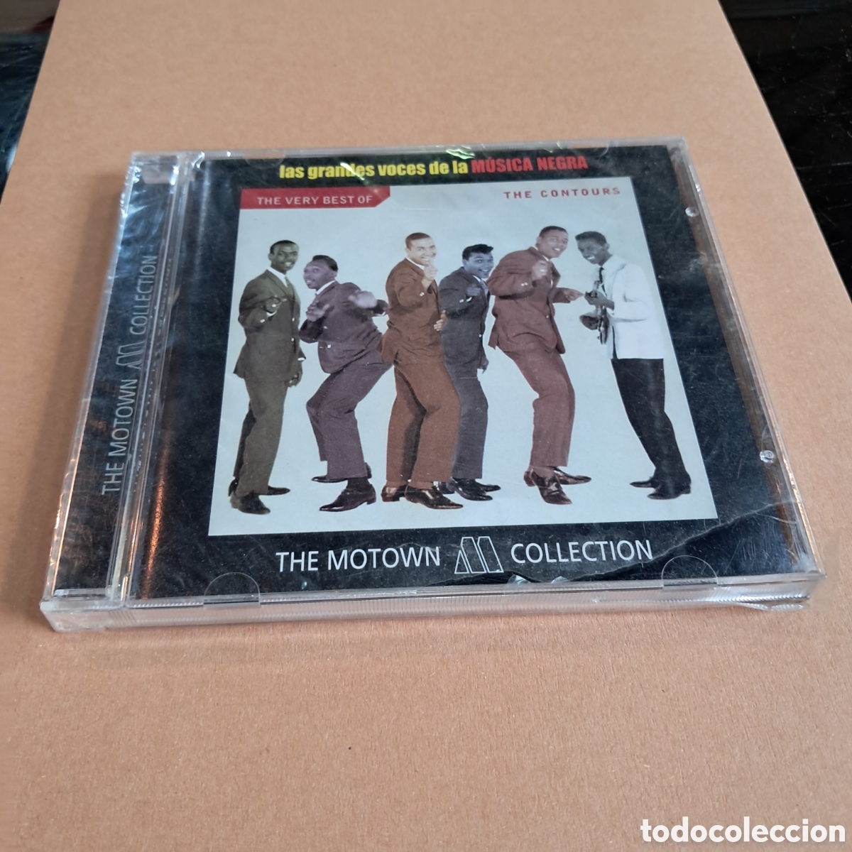 CDs de m&uacute;sica: The contours, The mot&oacute;wn collection, Compact disc
