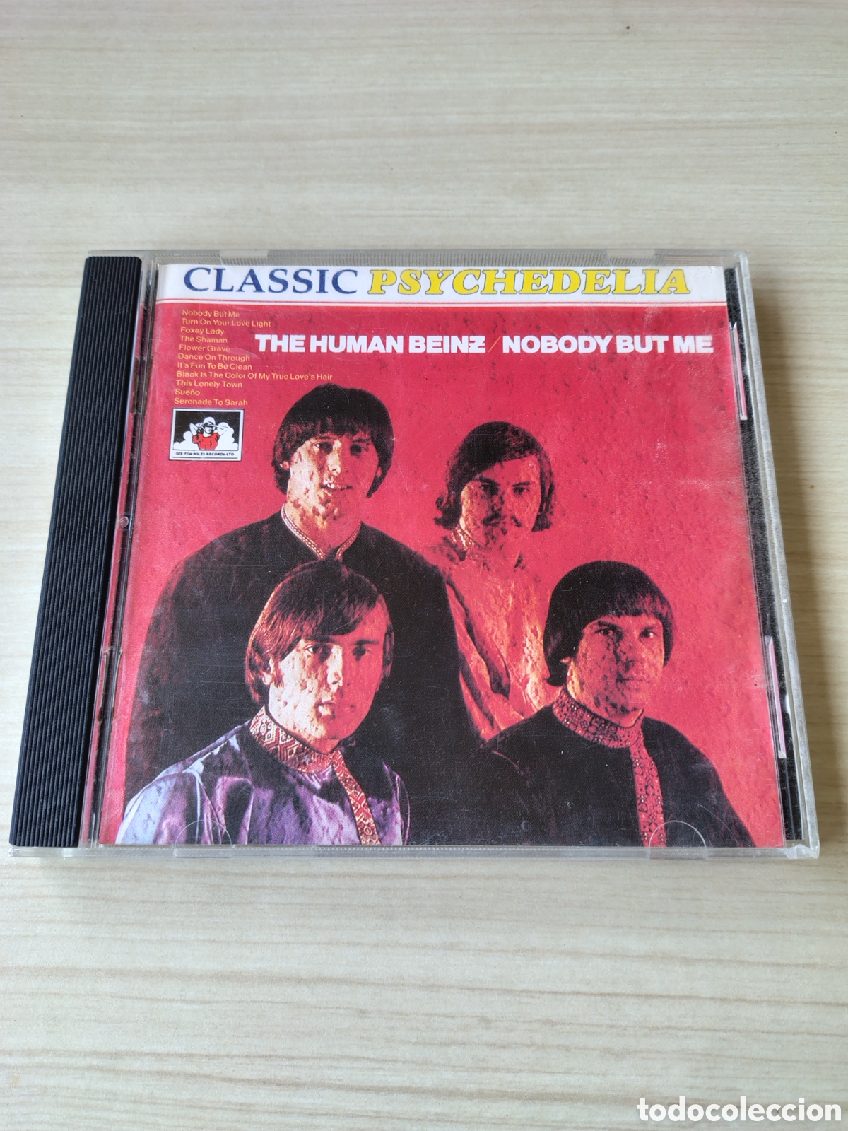 CDs de m&uacute;sica: THE HUMAN BEINZ Nobody But Me ( 1968 SEE FOR MILES UK 1991 ) CLASSIC PSYCHEDELIA