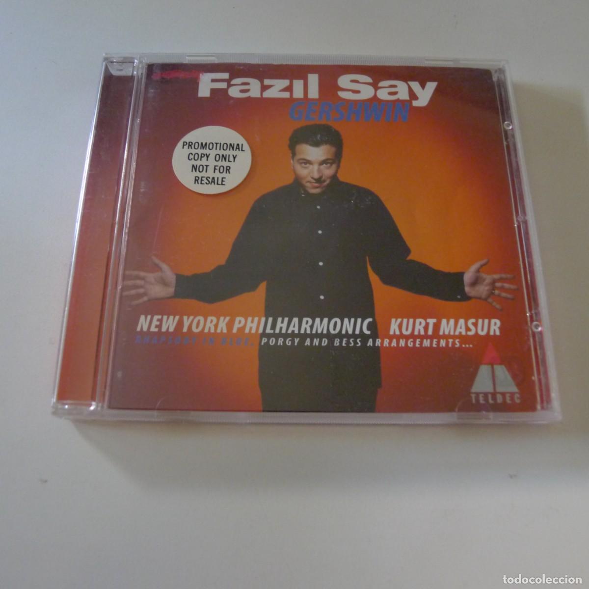 CDs de m&uacute;sica: Fazıl Say Gershwin Kurt Masur &ndash; Rhapsody In Blue, Porgy And Bess Arrangement CD