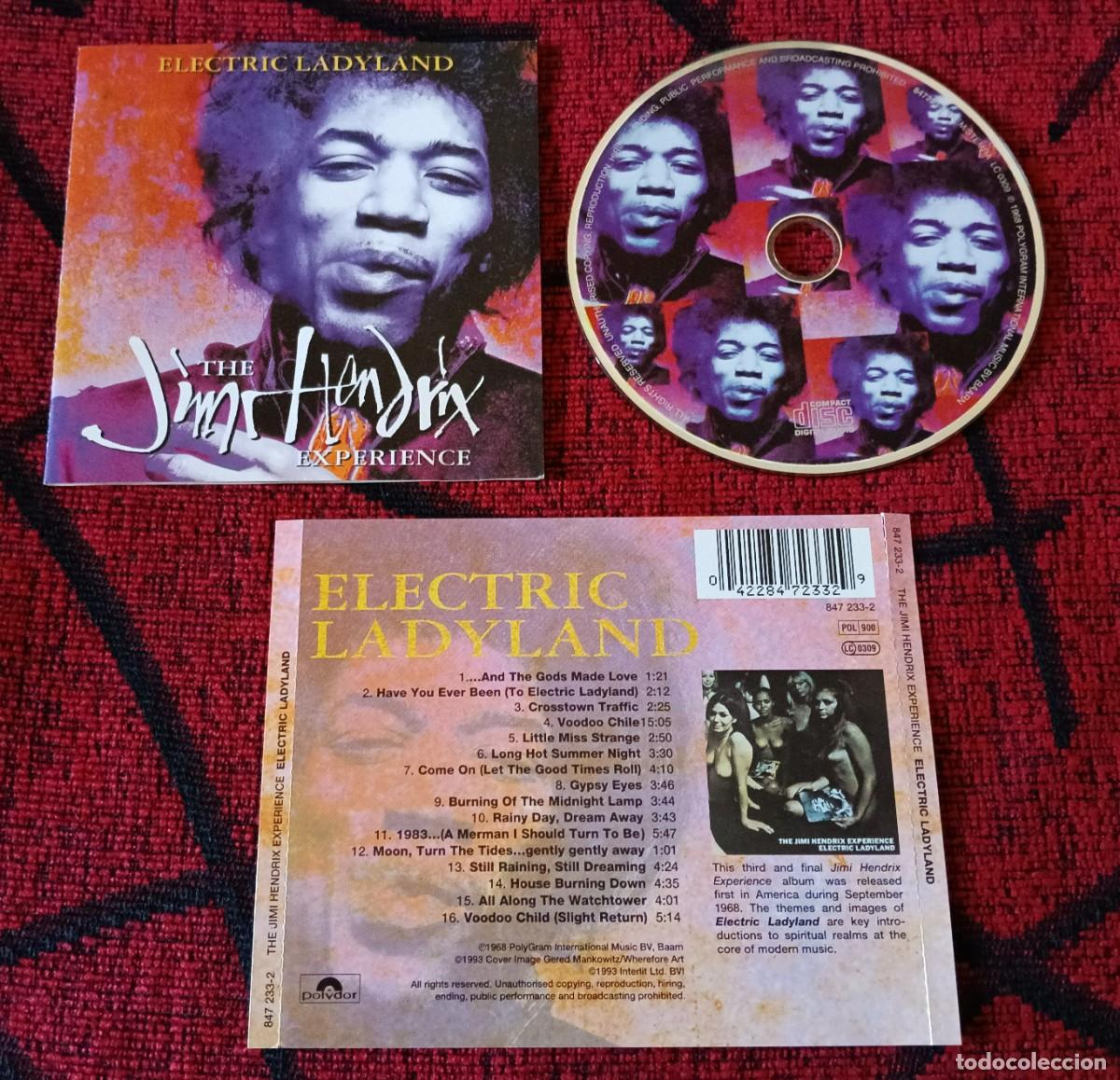 CDs de m&uacute;sica: THE JIMI HENDRIX EXPERIENCE ** Electric Ladyland ** CD REEDICION 1993