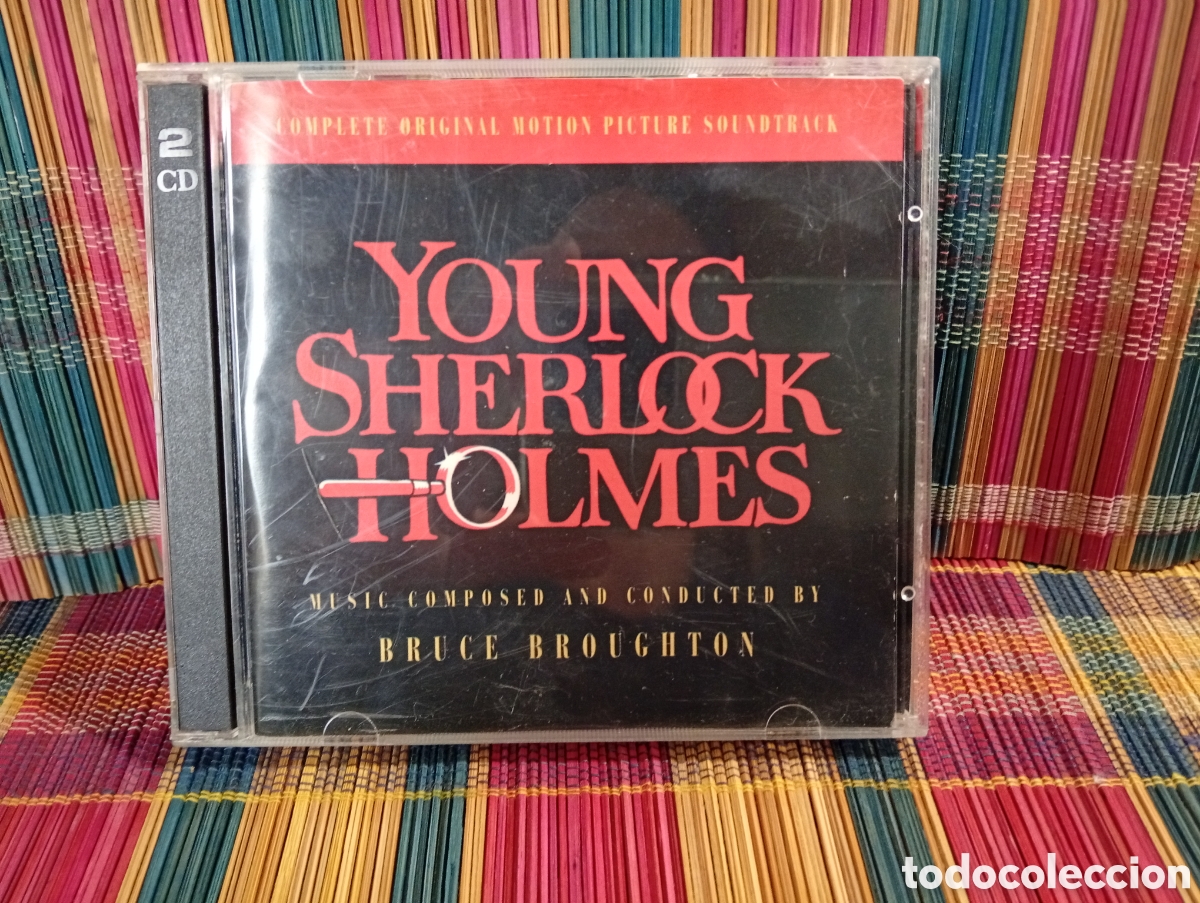 CDs de m&uacute;sica: YOUNG SHERLOCK HOLMES * BRUCE BROUGHTON (2CD)