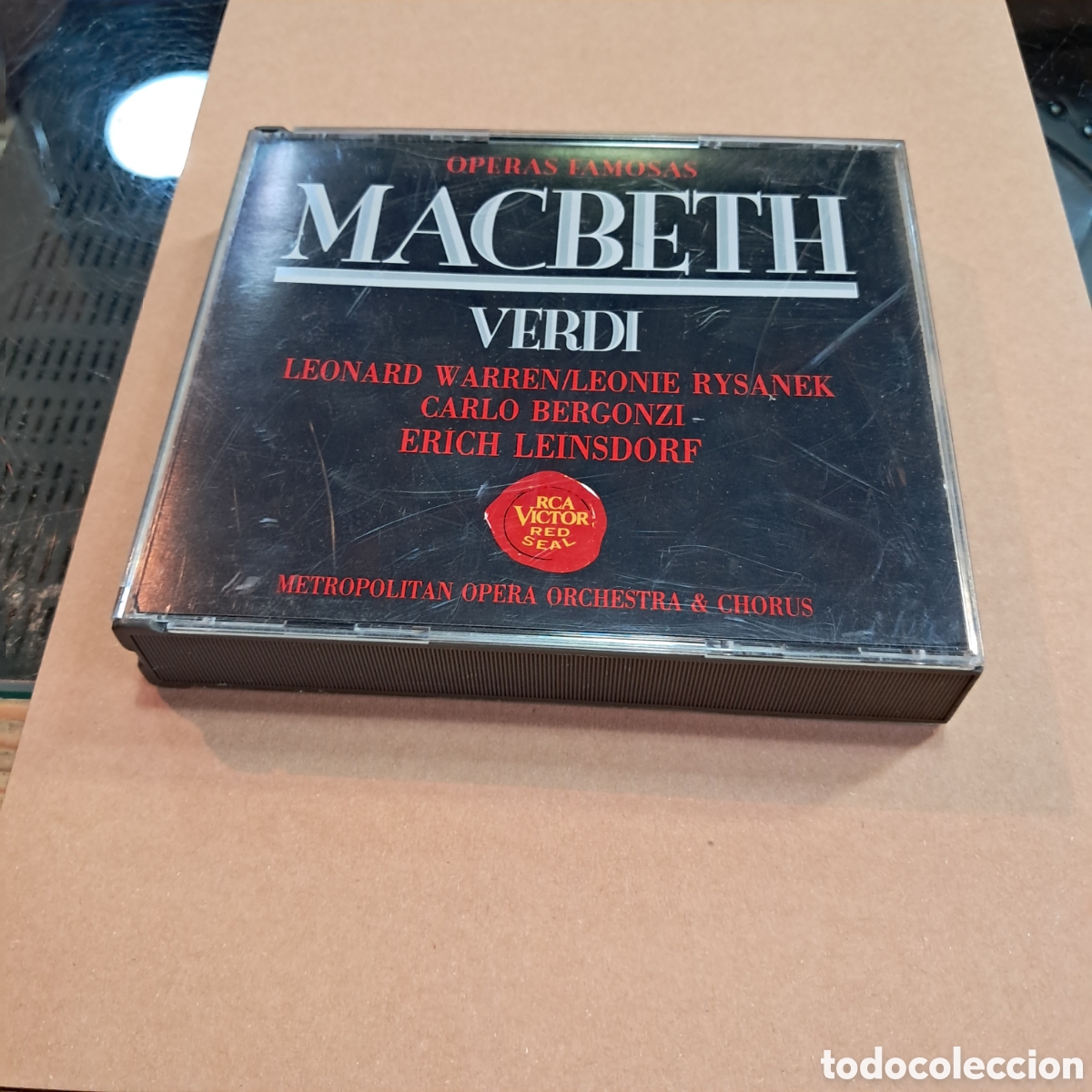 CDs de m&uacute;sica: Operas famosas Macbeth, Verdi, Compact disc,