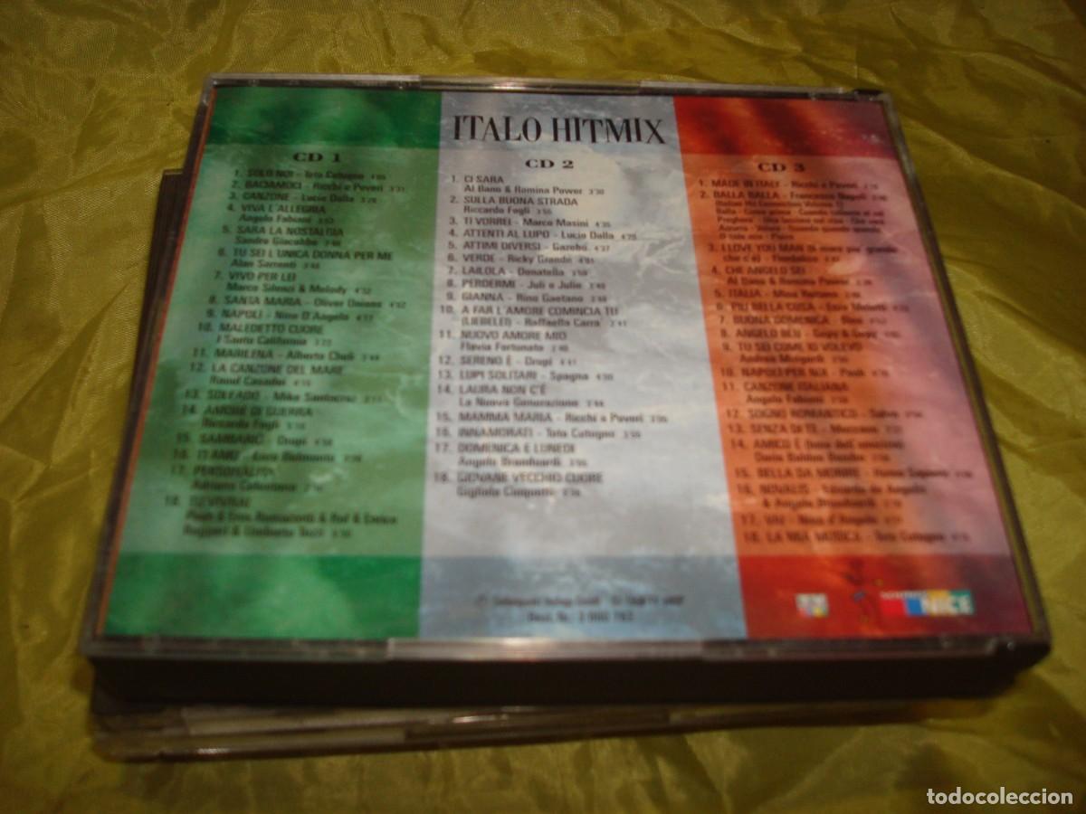 CDs de m&uacute;sica: ITALO HITMIX. 3 CD&acute;S. IMPECABLE - Foto 2