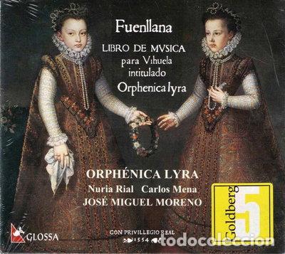 CDs de m&uacute;sica: Fuenllana: Libro de M&uacute;sica para Vihuela Intitulado Orph&eacute;nica Lyra- 8424562202047