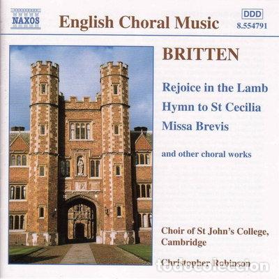 CDs de m&uacute;sica: English Choral Music- 0636943479124