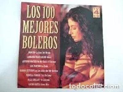 CDs de m&uacute;sica: Los 100 Mejores Boleros- 8428379010321